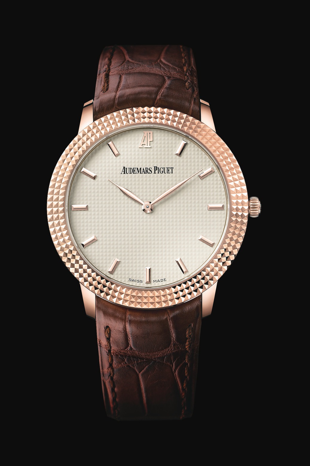 Audemars Piguet Classic Clou de Paris Pink Gold watch REF: 15163OR.GG.A088CR.01